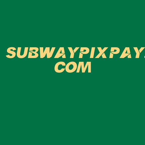 Logo da SUBWAYPIXPAY